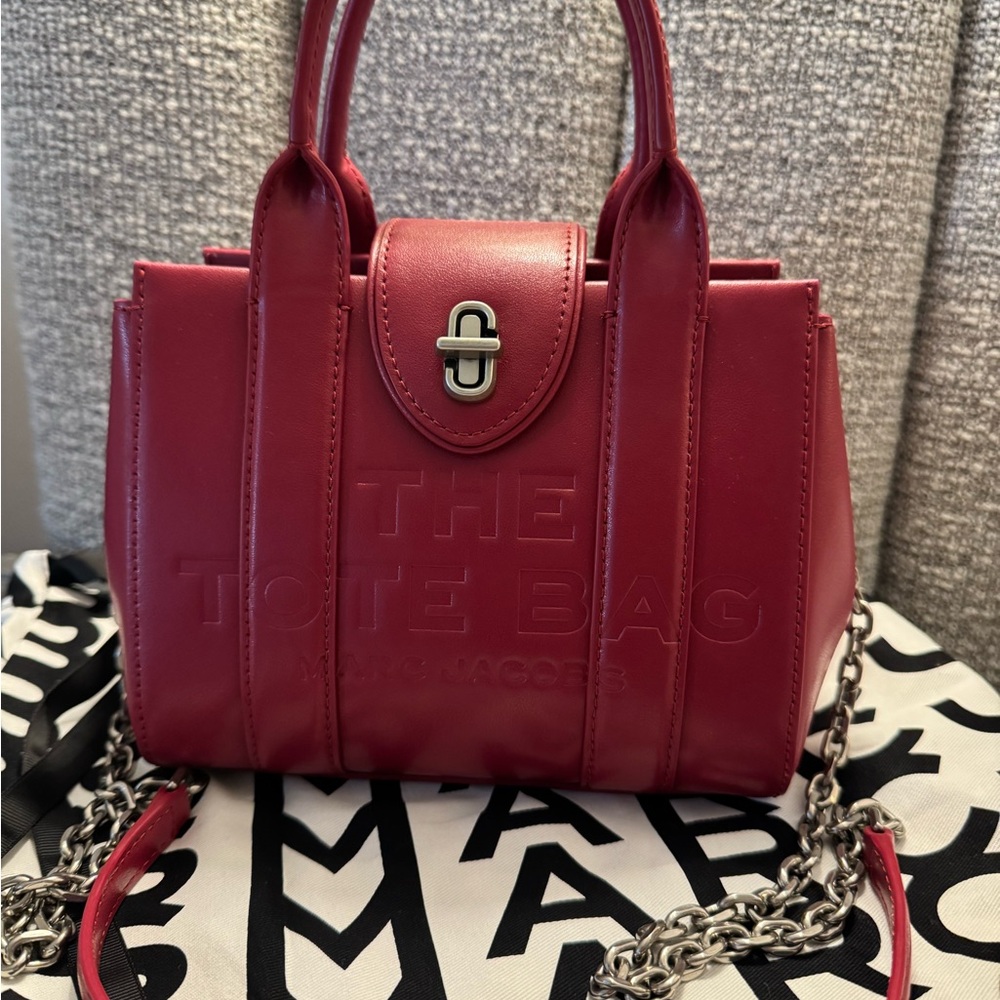 Marc Jacobs Red Tote Bag